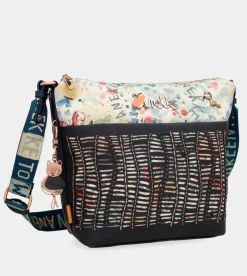 Anekke Nature Pachamama Navy Blue Large Crossbody Bag Best Sale