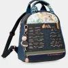 Anekke Nature Pachamama Navy Blue Medium Satchel Bag Shop
