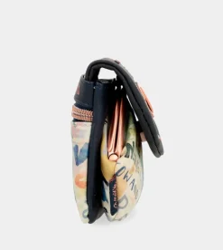 Anekke Nature Pachamama Navy Blue Flap Wallet Shop