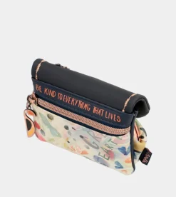 Anekke Nature Pachamama Navy Blue Flap Wallet Shop