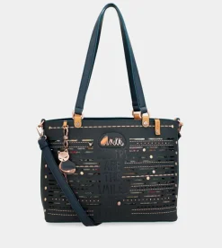 Anekke Nature Pachamama Navy Blue Large Tote Bag Online