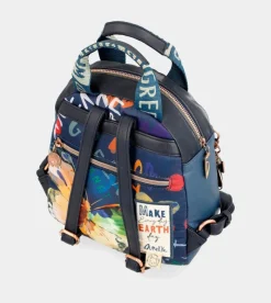 Anekke Nature Pachamama Navy Blue Medium Satchel Bag Shop