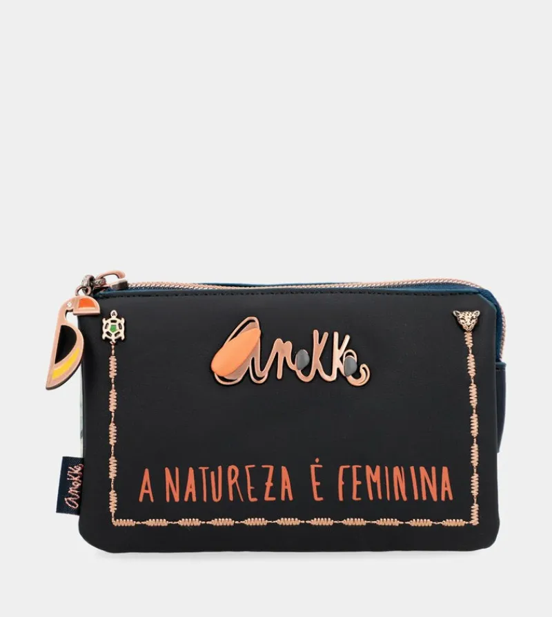 Anekke Nature Pachamama Navy Blue Coin Purse Best