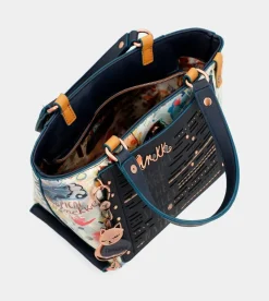 Anekke Nature Pachamama Navy Blue Tote Bag Cheap