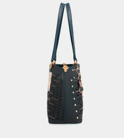 Anekke Nature Pachamama Navy Blue Large Tote Bag Online