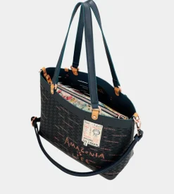 Anekke Nature Pachamama Navy Blue Large Tote Bag Online
