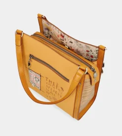 Anekke Nature Pachamama Ochre Crossbody Bag Cheap