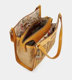 Anekke Nature Pachamama Ochre Crossbody Bag Cheap