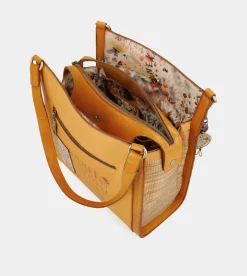 Anekke Nature Pachamama Ochre Crossbody Bag Cheap