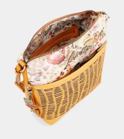 Anekke Nature Pachamama Ochre Large Messenger Bag Cheap