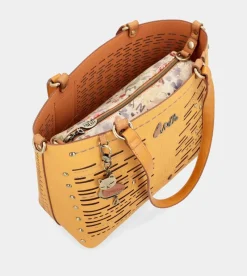 Anekke Nature Pachamama Ochre Large Tote Bag Sale