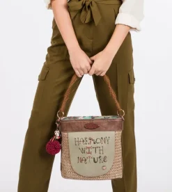 Anekke Nature Raffia Shoulder Bag Best