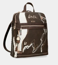 Anekke Nature Shodo 2 Compartment Backpack Brown Sale