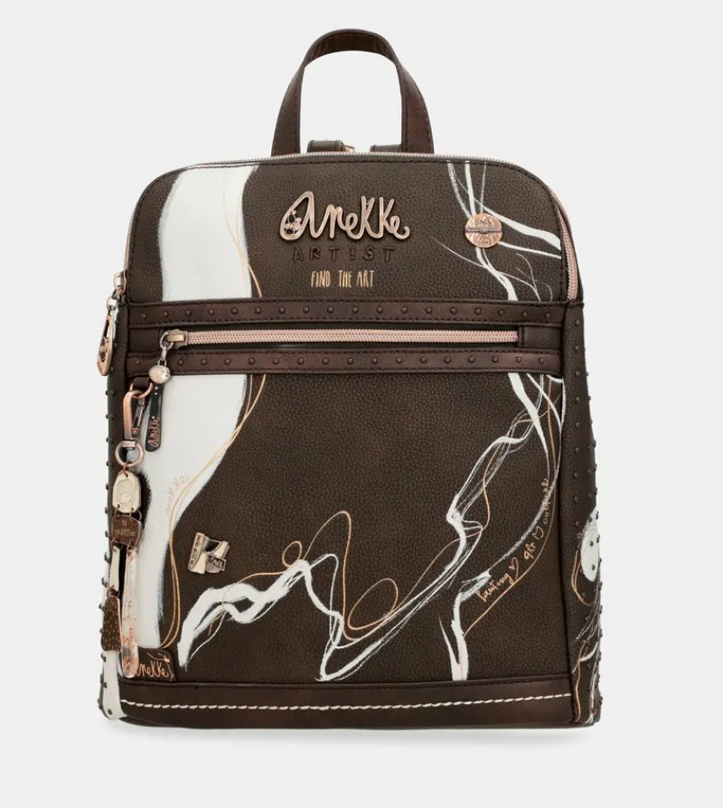 Anekke Nature Shodo 2 Compartment Backpack Brown Sale