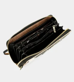 Anekke Nature Shodo Large Black Rfid Wallet Clearance