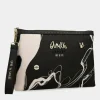 Anekke Nature Shodo Black Clutch Bag Cheap