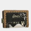 Anekke Nature Shodo Black Flexible Rfid Wallet Online