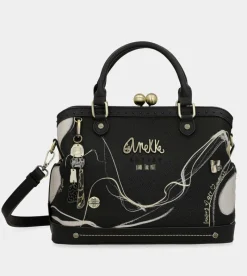 Anekke Nature Shodo Black Nozzle Purse Outlet