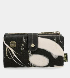 Anekke Nature Shodo Black Rfid Flexi Wallet Black Sale