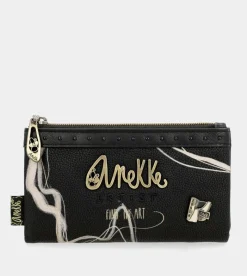 Anekke Nature Shodo Black Rfid Flexi Wallet Black Sale