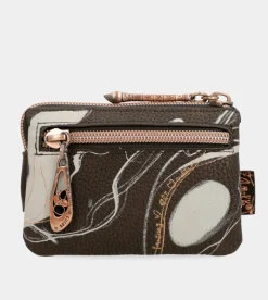 Anekke Nature Shodo Brown 3 Compartment Purse Flash Sale