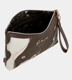 Anekke Nature Shodo Brown Clutch Bag Clearance