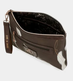 Anekke Nature Shodo Brown Clutch Bag Clearance
