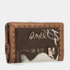 Anekke Nature Shodo Brown Flexible Rfid Wallet Outlet