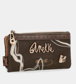 Anekke Nature Shodo Brown Rfid Flexi Wallet Brown Discount
