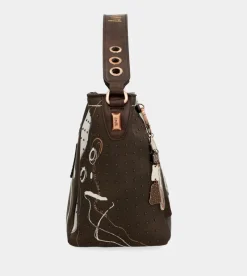 Anekke Nature Shodo Medium Brown Handbag Best