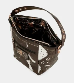 Anekke Nature Shodo Medium Brown Handbag Best