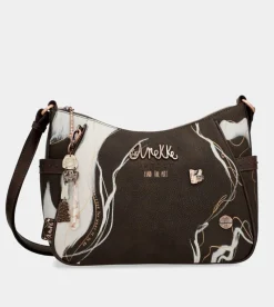 Anekke Nature Shodo Medium Brown Shoulder Bag Outlet