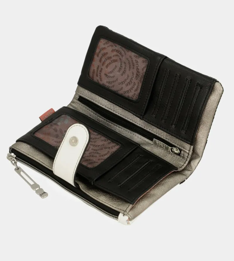 Anekke Nature Sixties Large Rfid Wallet Cheap