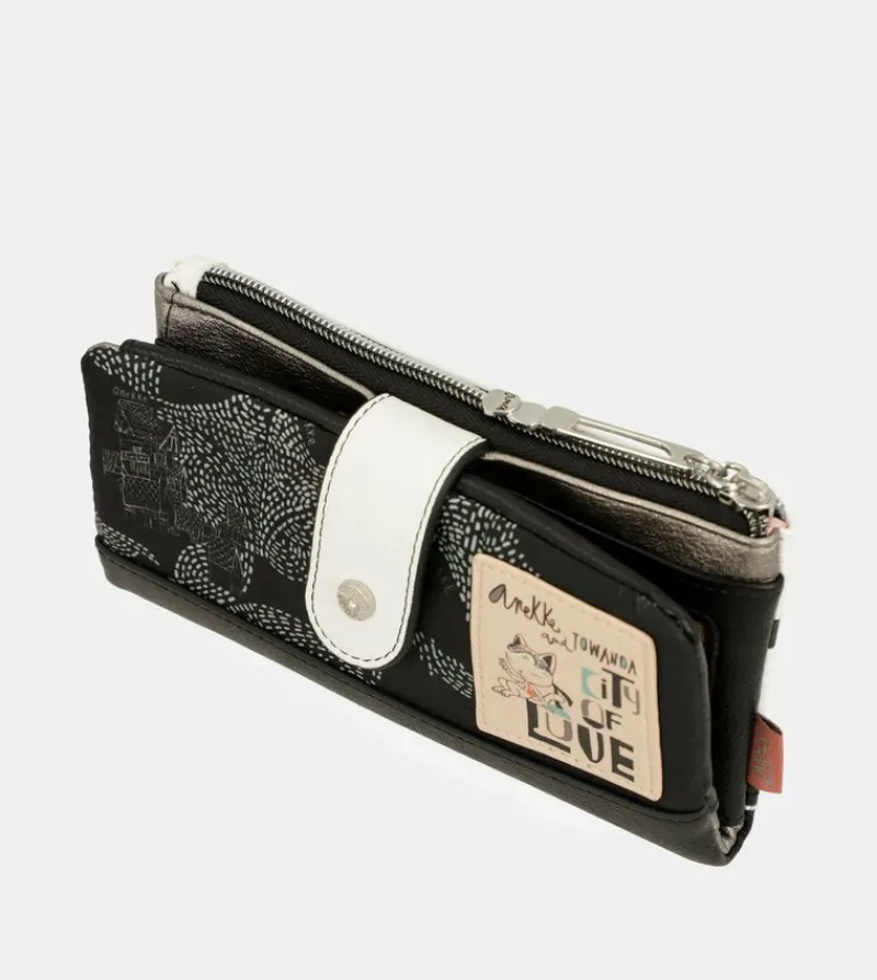 Anekke Nature Sixties Large Rfid Wallet Cheap