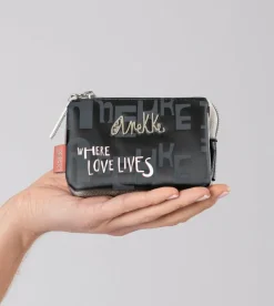 Anekke Nature Sixties Triple-Compartment Coin Purse Best