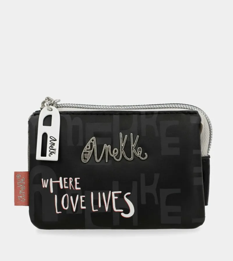 Anekke Nature Sixties Triple-Compartment Coin Purse Best