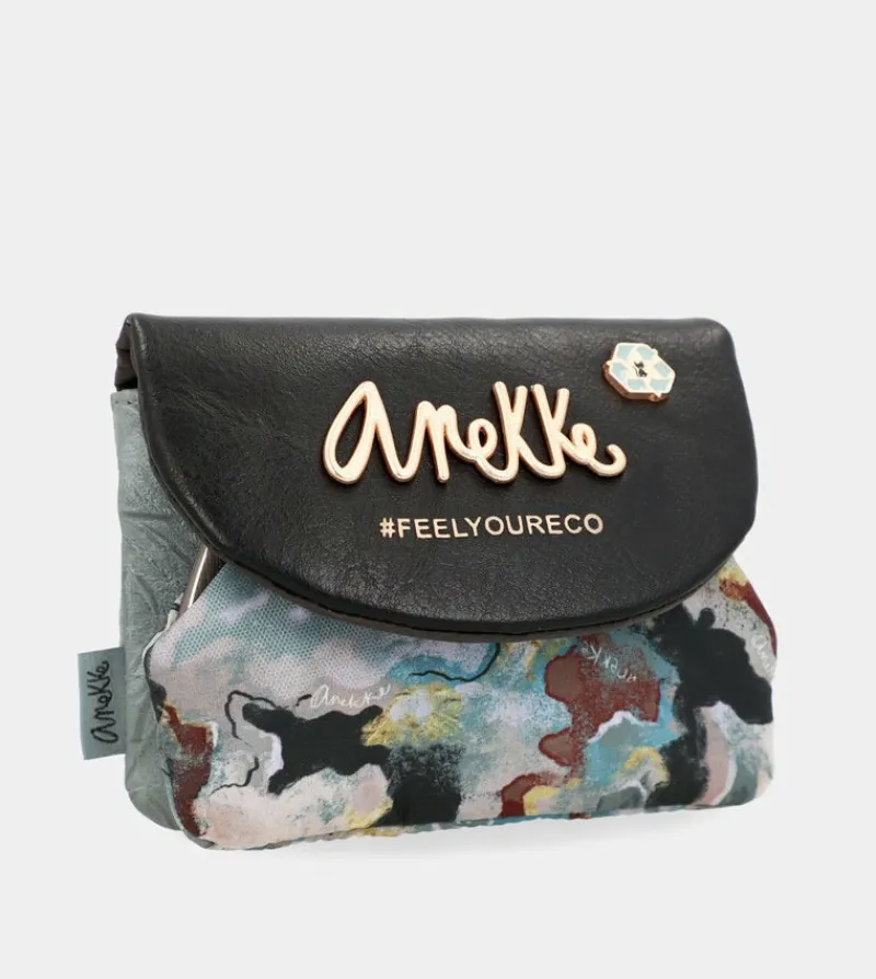 Anekke Nature Woods Coin Purse With Flap Hot