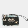 Anekke Nature Woods Wallet Purse With Hand Strap Store