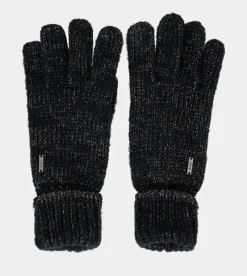 Anekke Navy Blue Logomania Gloves. Flash Sale