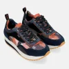 Anekke Navy Blue Palette Patterned Sports Sneakers Outlet