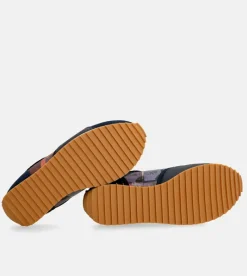 Anekke Navy Blue Palette Patterned Sports Sneakers Outlet