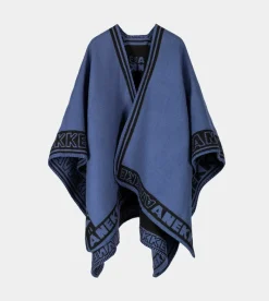 Anekke Navy Blue Shodo Poncho Clearance