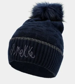 Anekke Navy Blue Shodo Wool Hat Clearance