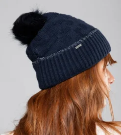 Anekke Navy Blue Shodo Wool Hat Clearance