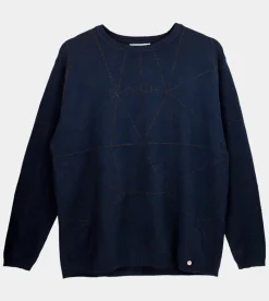 Anekke Navy Blue Shoen Sweater Discount