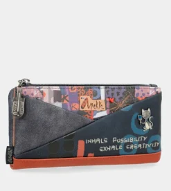 Anekke Origami Large Flexible Rfid Wallet Hot