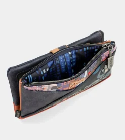 Anekke Origami Large Flexible Rfid Wallet Hot