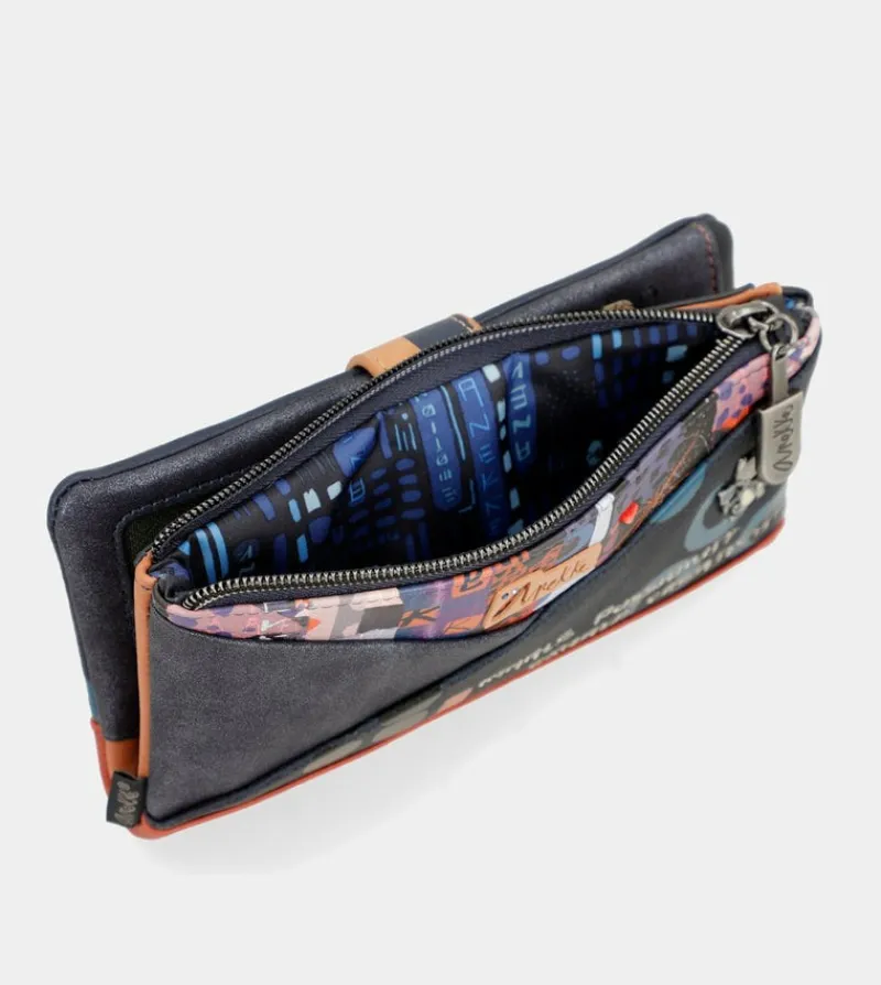 Anekke Origami Large Flexible Rfid Wallet Hot
