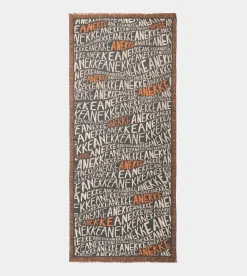 Anekke Pashmina Logo Brown Hot
