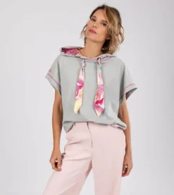 Anekke Passion Grey Sleeveless Sweatshirt Best Sale